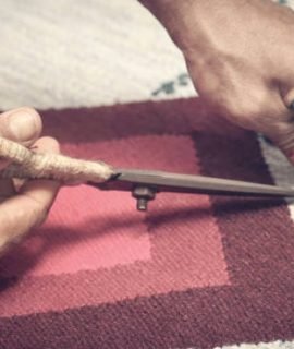 Process of carpet making in Bangladesh